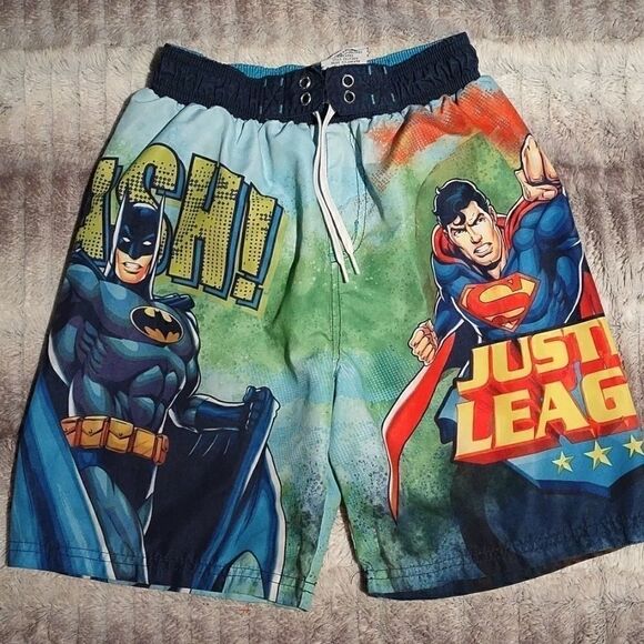 Justice League Boy's size 7 Swim Trunks - Picture 5 of 5
